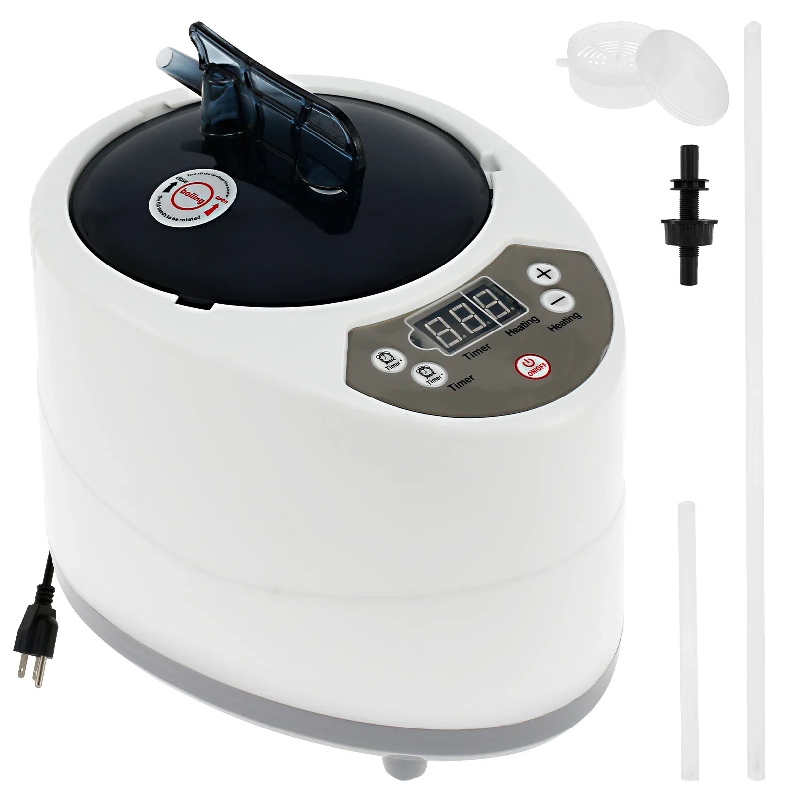 3L Sauna Steam Generator Fumigation Machine Large Capacity Portable for Sauna Spa Tent Body Therapy 1000W US Plug 3L 1000W US Plug
