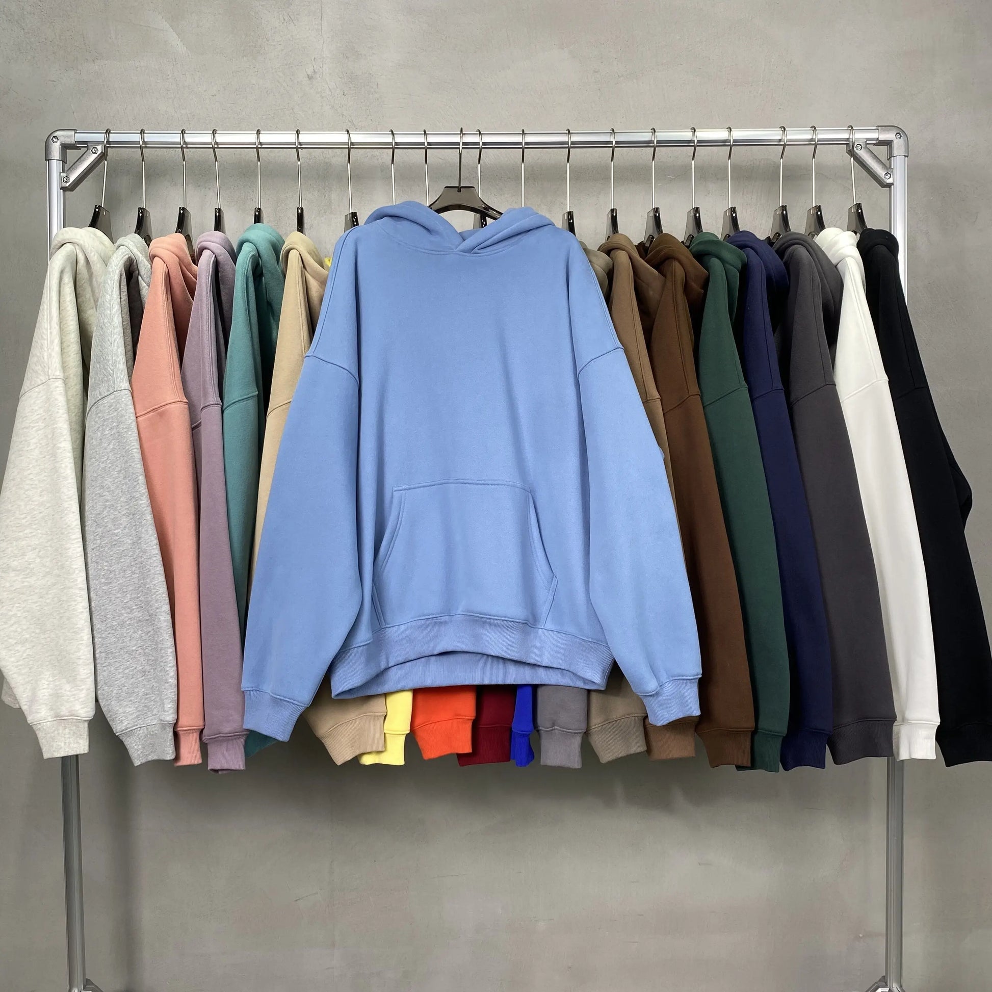 Loose fleece sweater