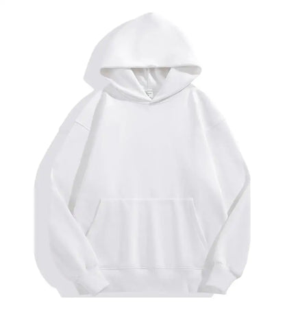 500GSM Heavy Weight Fashion Men's Hoodies - New Autumn Winter Collection WHITE CHINA