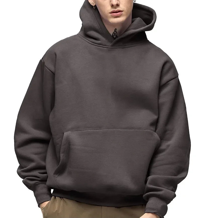500GSM Heavy Weight Fashion Men's Hoodies - New Autumn Winter Collection