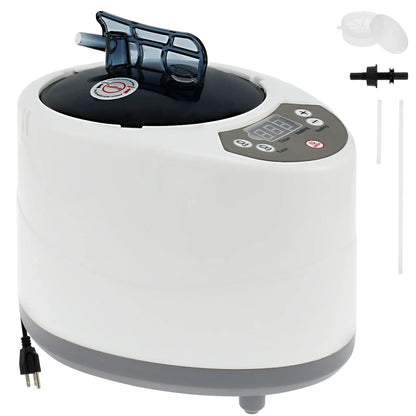 3L Sauna Steam Generator Fumigation Machine Large Capacity Portable for Sauna Spa Tent Body Therapy 1000W US Plug