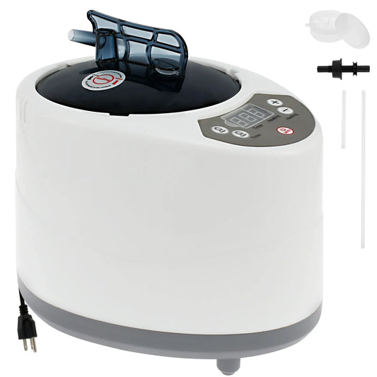 3L Sauna Steam Generator Fumigation Machine Large Capacity Portable for Sauna Spa Tent Body Therapy 1000W US Plug