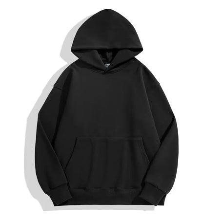 500GSM Heavy Weight Fashion Men's Hoodies - New Autumn Winter Collection black CHINA