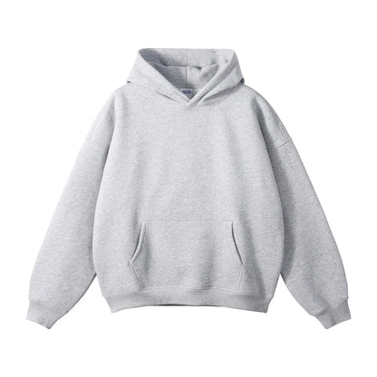 Loose fleece sweater GRAY