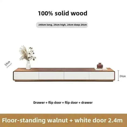 Compact Tv Stand Modern Living Room Furniture Lowboard Stands Table Entertainment Makeup Gamer Muebles Para Tv Trendy Furniture 2.4m Style9