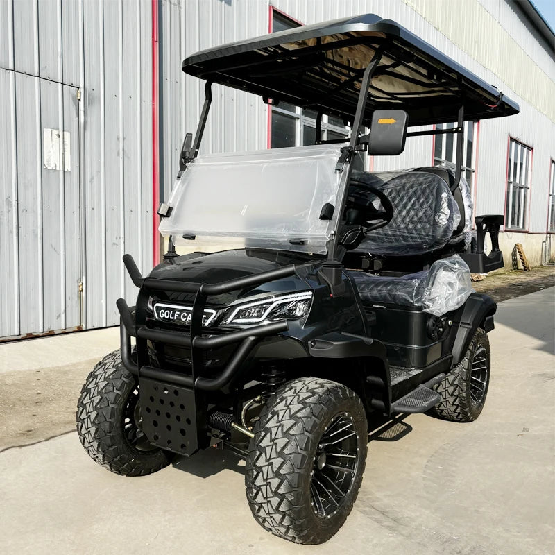 2025 New Energy 4-6 Seater Customized Electric Golf Carts - High-Performance AC Motor & Lithium-Ion Battery