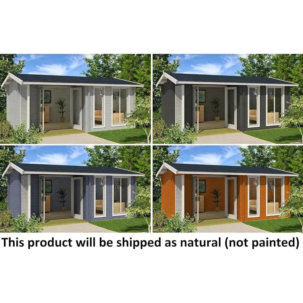Garden House Kit，Garden Buildings，Product Dimensions 169"D x 228"W x 96.5"H