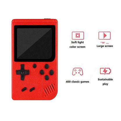 Retro Game Console - 400 Built-In Games, Portable, TV Connectable
