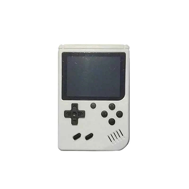 A Red Retro Classic Games Children's Handheld Small Game Console With Hundreds Of Game Charging Can Be Connected To The TV