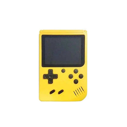 Retro Game Console - 400 Built-In Games, Portable, TV Connectable Yellow Single edition