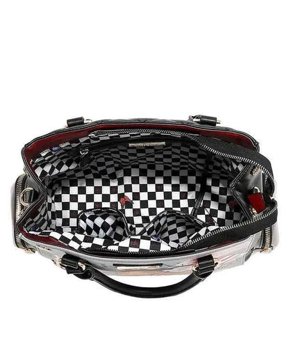 Nicole Lee USA Eco-Leather Handbag with Side Pockets