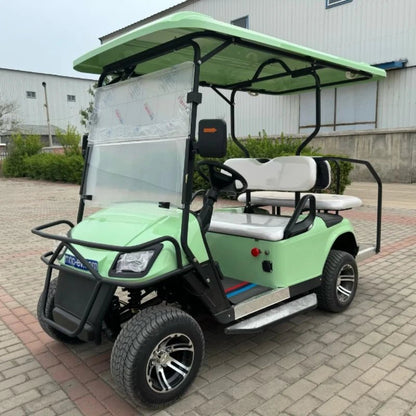 Brand New 4 Wheel Utility Vehicle 2 4 6 Seater 48/60/72V Electric Scooter Club Car Off Road Golf Cart With Rear Cargo Box MA4