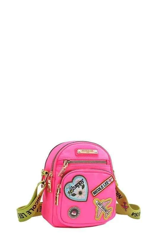 Nicole Lee USA Color Patch Crossbody Bag