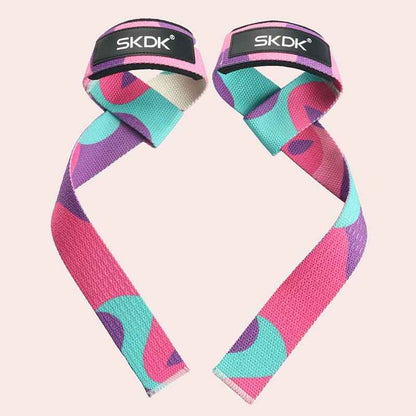 Camouflage Power Band - Top-Rated Grip Strength Fitness Band for Pull-Ups Enchanted Purple 1 Pair