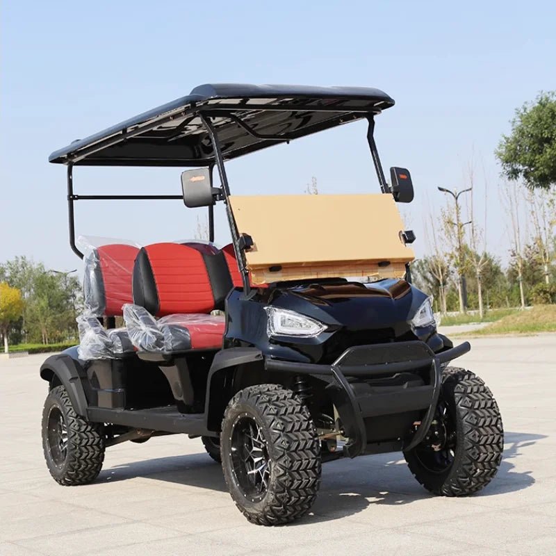 Club Car 4-Passenger Off-Road Electric Golf Cart - All-Terrain Performance at Value Price