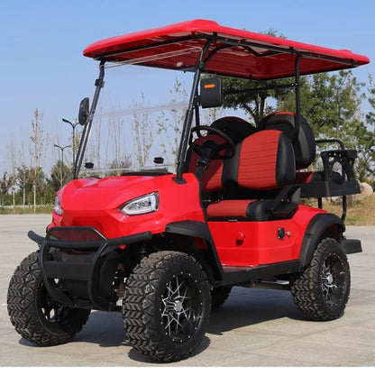 Club Car 4-Passenger Off-Road Electric Golf Cart - All-Terrain Performance at Value Price