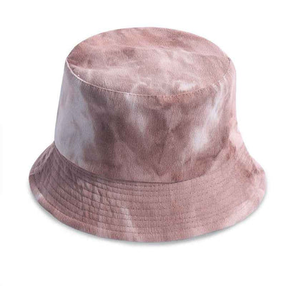 Corduroy Tie Dye Fisherman Hat - Trendy Festival Accessory I 58cm