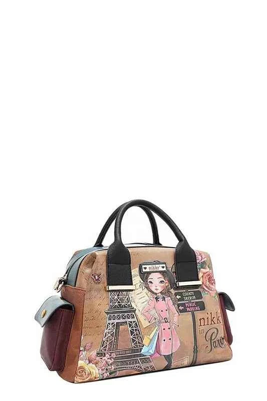 Nicole Lee USA Eco-Leather Boston Bag