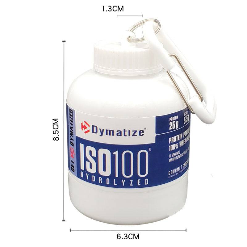 Dymatize Fitness Supplement Container - ISO100 Dimatis Large [load 50-55g]