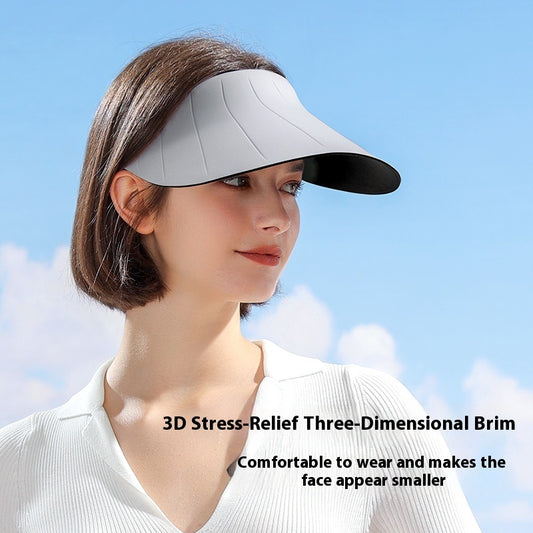SolarShield Visor Cap - Ultimate Outdoor Cycling Sun Protection