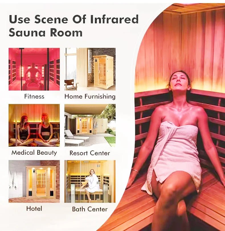 Far Infrared Sauna with Intelligent Temp Control