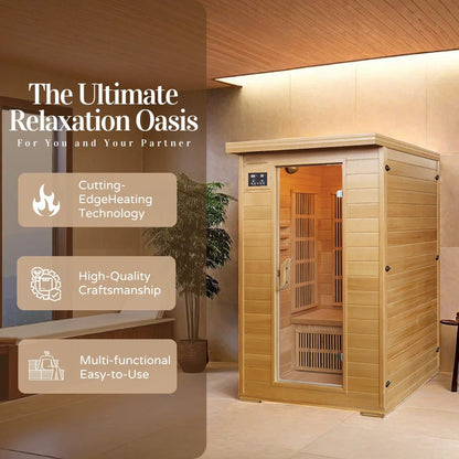 Far Infrared Sauna with Intelligent Temp Control