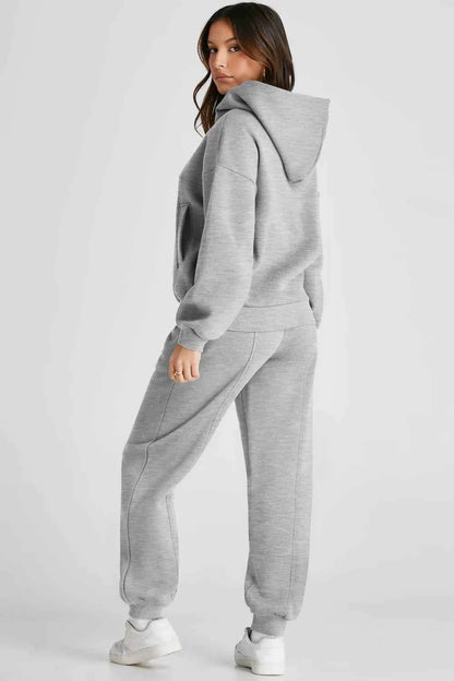 Grey Tracksuit for Women - Cozy & Stylish Set