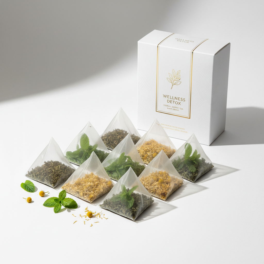 Private Label 30 Day Detox Tea Bag Herbal Supplements Factory OEM ODM Customization Available Support Body Detoxification And Fat Burning