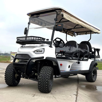 High-Performance 2-Seat Electric Golf Cart - Powerful 5000W Motor with Storage & Off-Road Capability MB 6 1