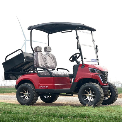 High-Performance 2-Seat Electric Golf Cart - Powerful 5000W Motor with Storage & Off-Road Capability MD 2