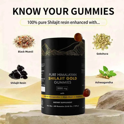 Himalayan Shilajit Gummies - Pure & Effective