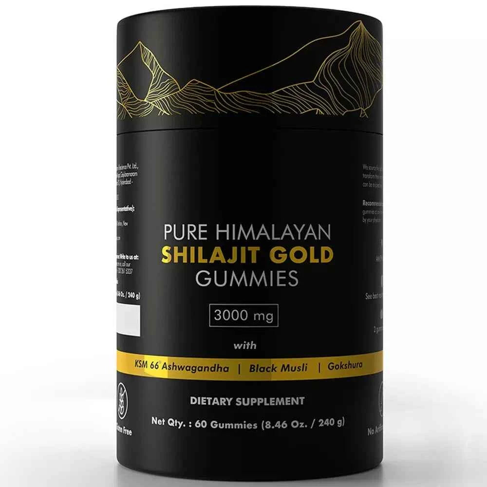 My Store Himalayan Shilajit gummies with 3000 mg of pure Himalayan Shilajit for energy and wellness
