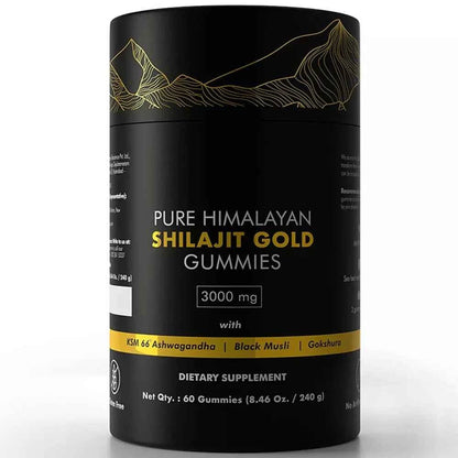 Himalayan Shilajit Gummies - Pure & Effective 60 Gummies United States