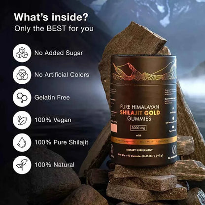 Himalayan Shilajit Gummies - Pure & Effective