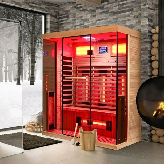 Home Sauna for 2-3 People - Premium Design United States