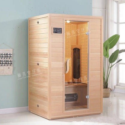Home Sauna Room for Relaxation double