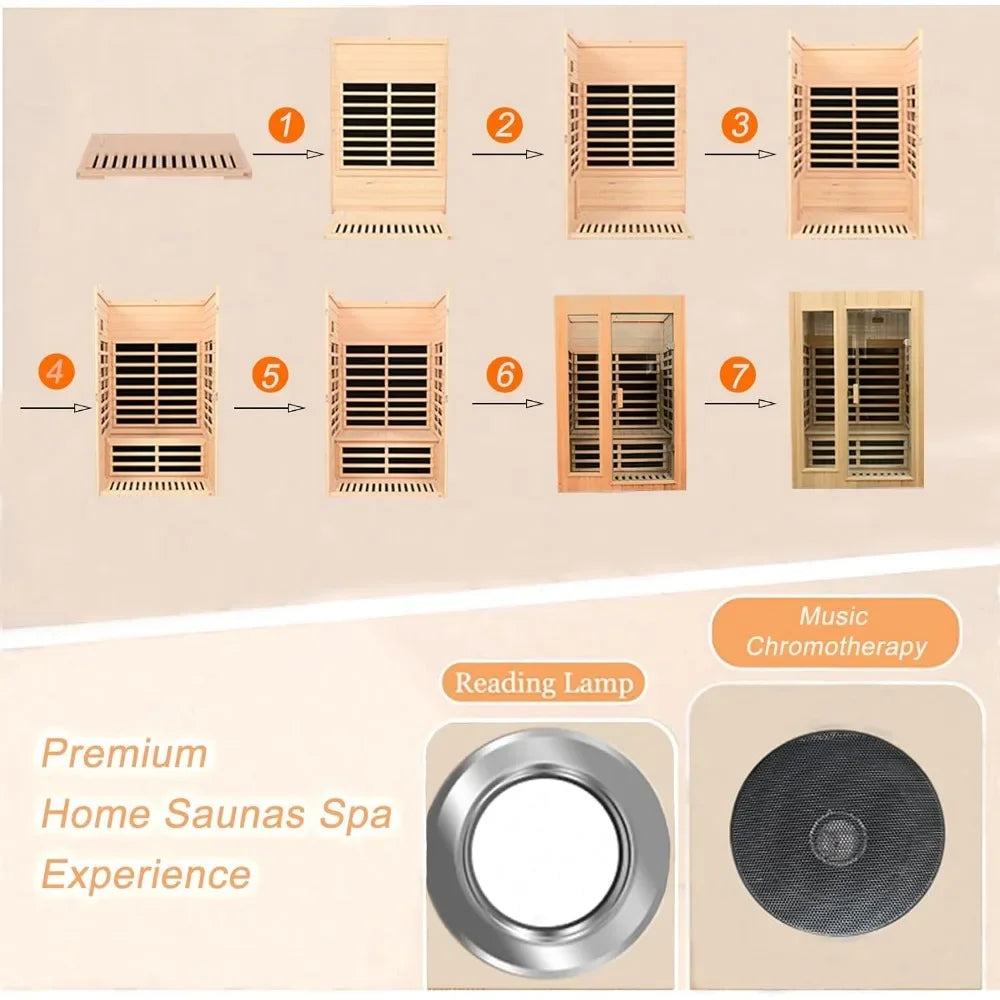 Infrared Sauna for Home Spa Experience