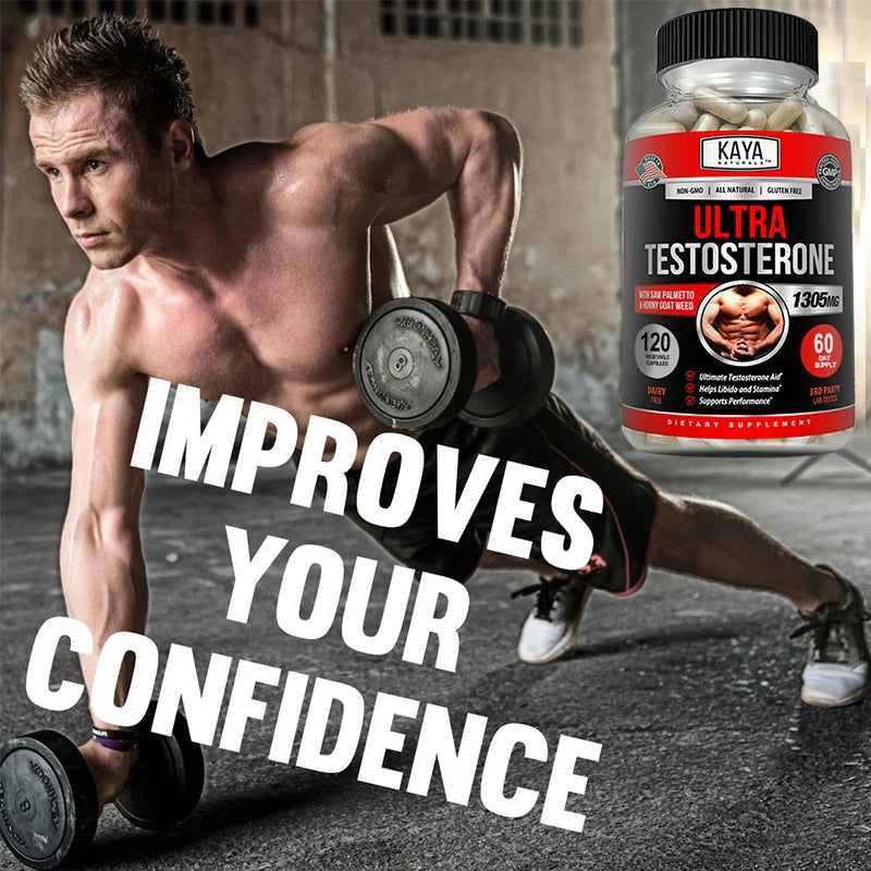 Natural muscle booster supplement by My Store for enhanced vitality and confidence during workouts