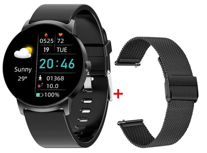 KS02 Smart Watch - Top Tech Wearable Black Milan 1