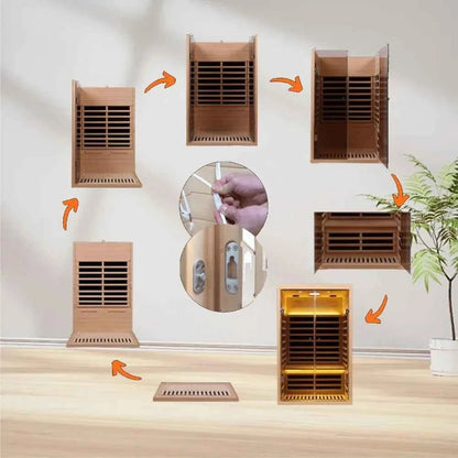 Luxury 2 Person Low EMF Far Infrared Sauna - Enhance Your Wellness Experience