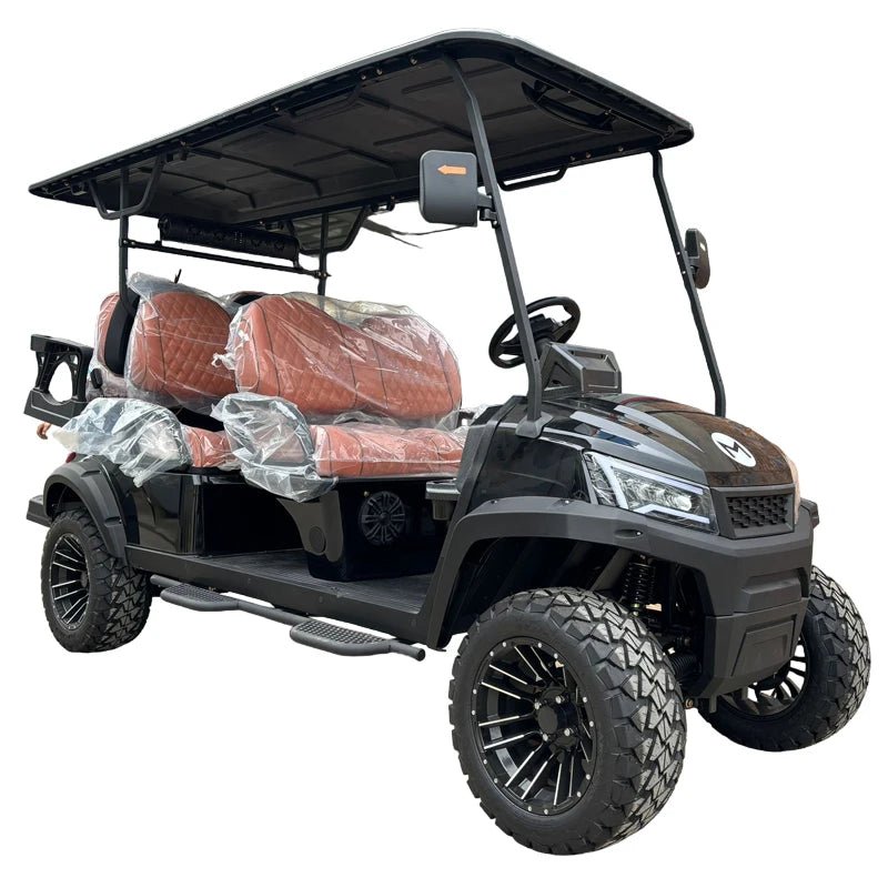 UltraLux Luxury 6-Passenger Gas Golf Cart - Powerful 300cc/350cc Engine - Brand New Model