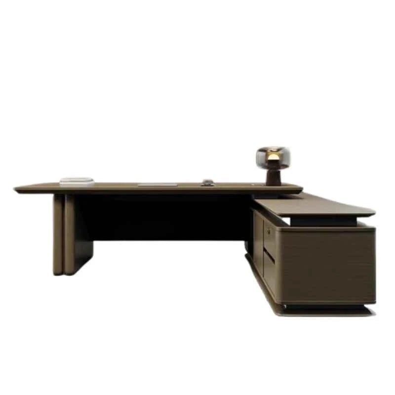 Luxury Minimalist Office Desk - Enhance Your Workspace with Style and Functionality