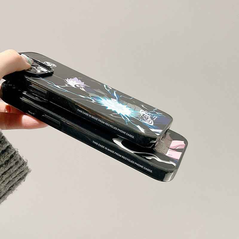 Naruto iPhone case with vibrant graphics featuring anime characters and a sleek fit for phone protection