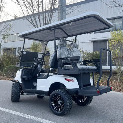 New Design Factory Supply Street Legal4 6 Seat Electric Golf Cart 4 6 Passenger Wholesale Price