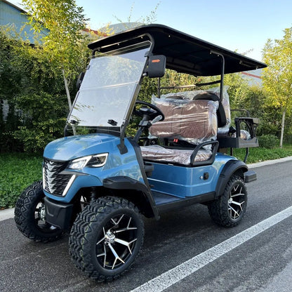 New Design Factory Supply Street Legal4 6 Seat Electric Golf Cart 4 6 Passenger Wholesale Price 4 seats
