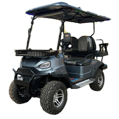 New Design Professional Custom Electric Golf Cart Hunting Lithium Battery 4 Persons 2+2 Seats Golf Cart Off-road Buggy Vehicle