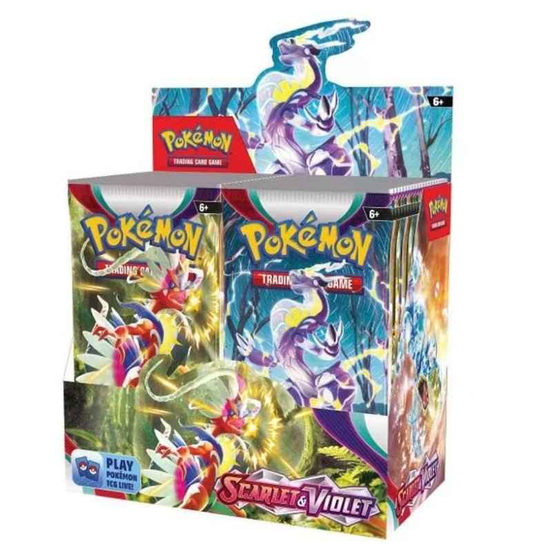 Pokémon Scarlet and Violet Trading Card Game Booster Packs to buy Pokémon cards online
