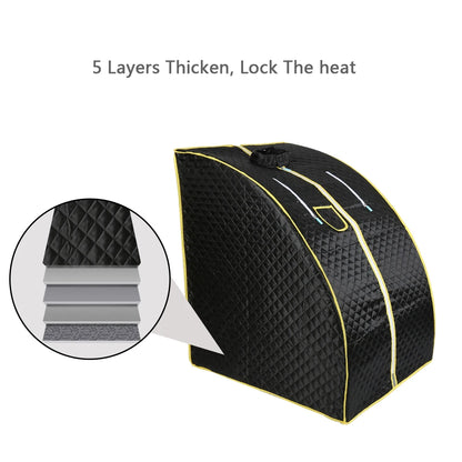 Portable Home Steam Sauna for Relaxation and Detox