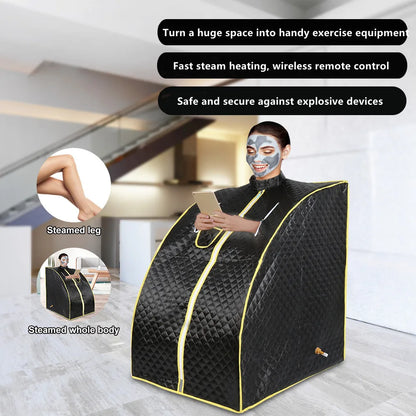Portable Home Steam Sauna for Relaxation and Detox