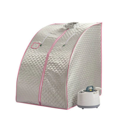 Portable Home Steam Sauna for Relaxation and Detox Silver